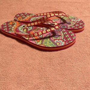 Vera Bradley Paisley Sandals